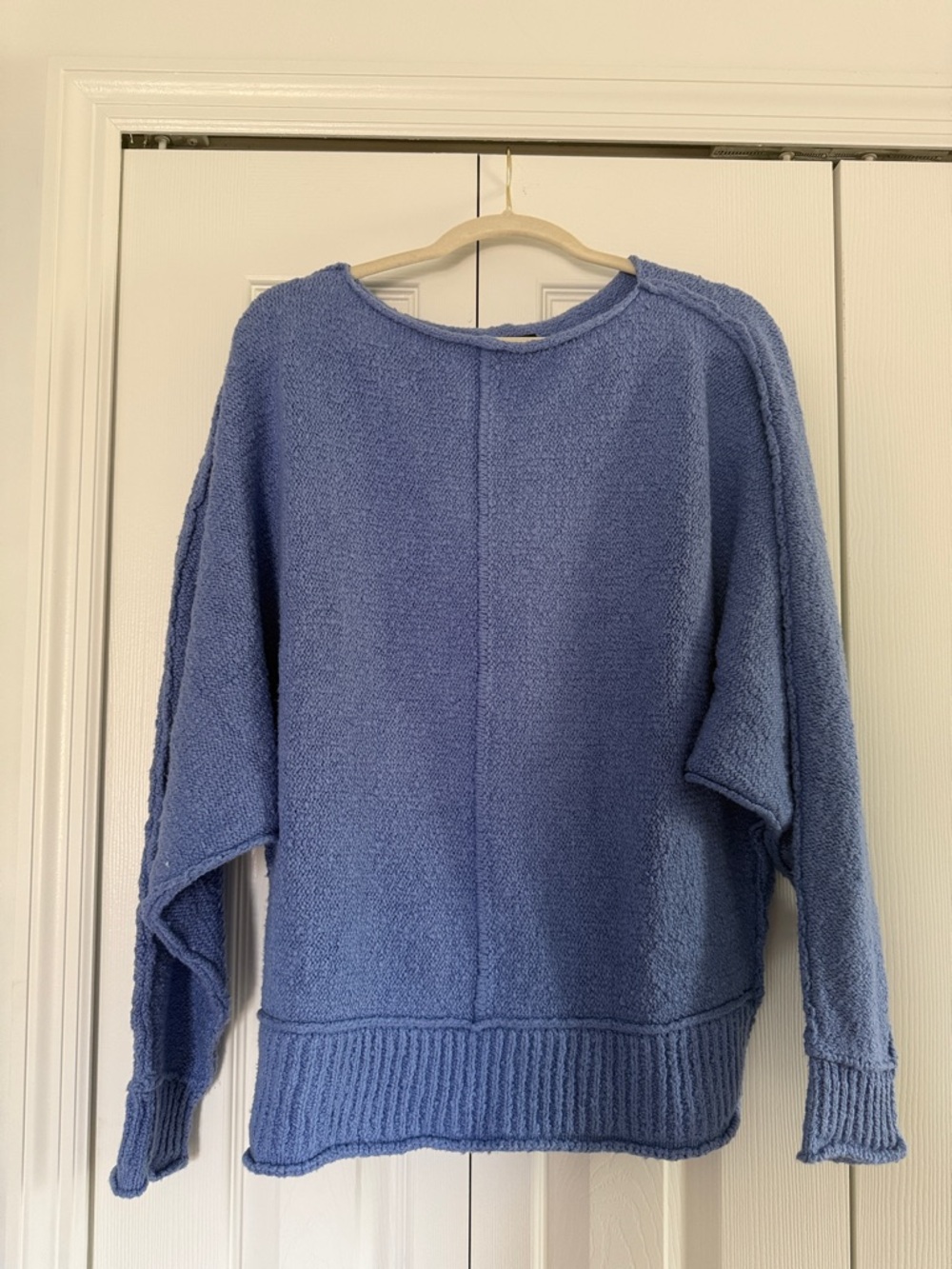 Blue Cozy Knit Women's Sweater